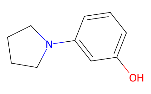 m-(1-Pyrrolidinyl)phenol 25912-16-7